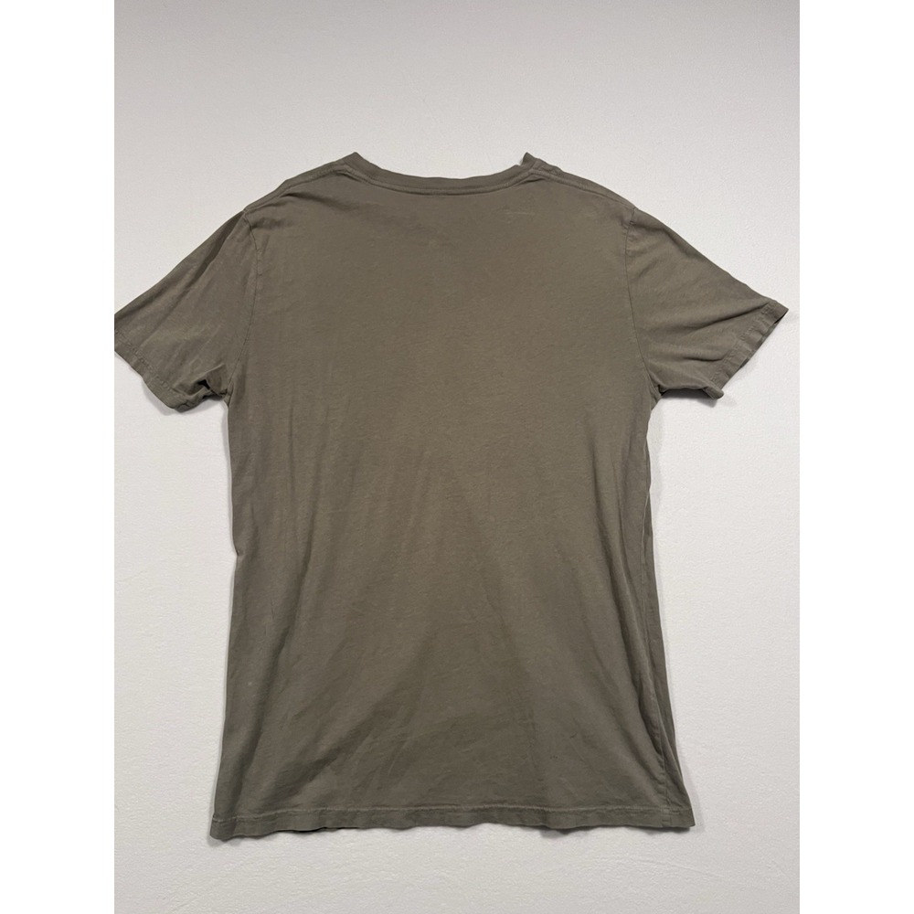 Disneyland Donald Duck T Shirt Olive Green Size Medium Short Sleeve Disney Parks - Picture 4 of 4